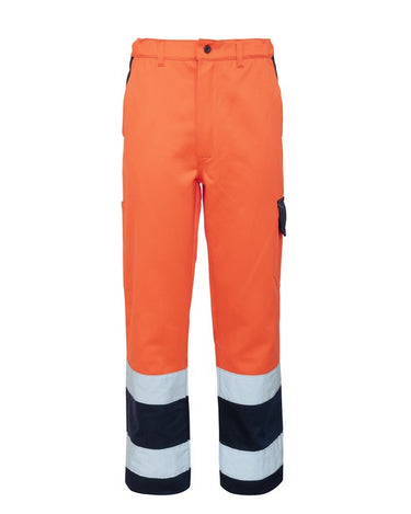 Pantalone ROSSINI alta visibilità Hi-Vis bicolore invernale
BASE ALTA VISIBILITÀ IN FUSTAGNO:
63% cotone, 37% poliestere irrestringibile. Peso 350 g/m².
